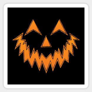 Pumpkin Smile Sticker